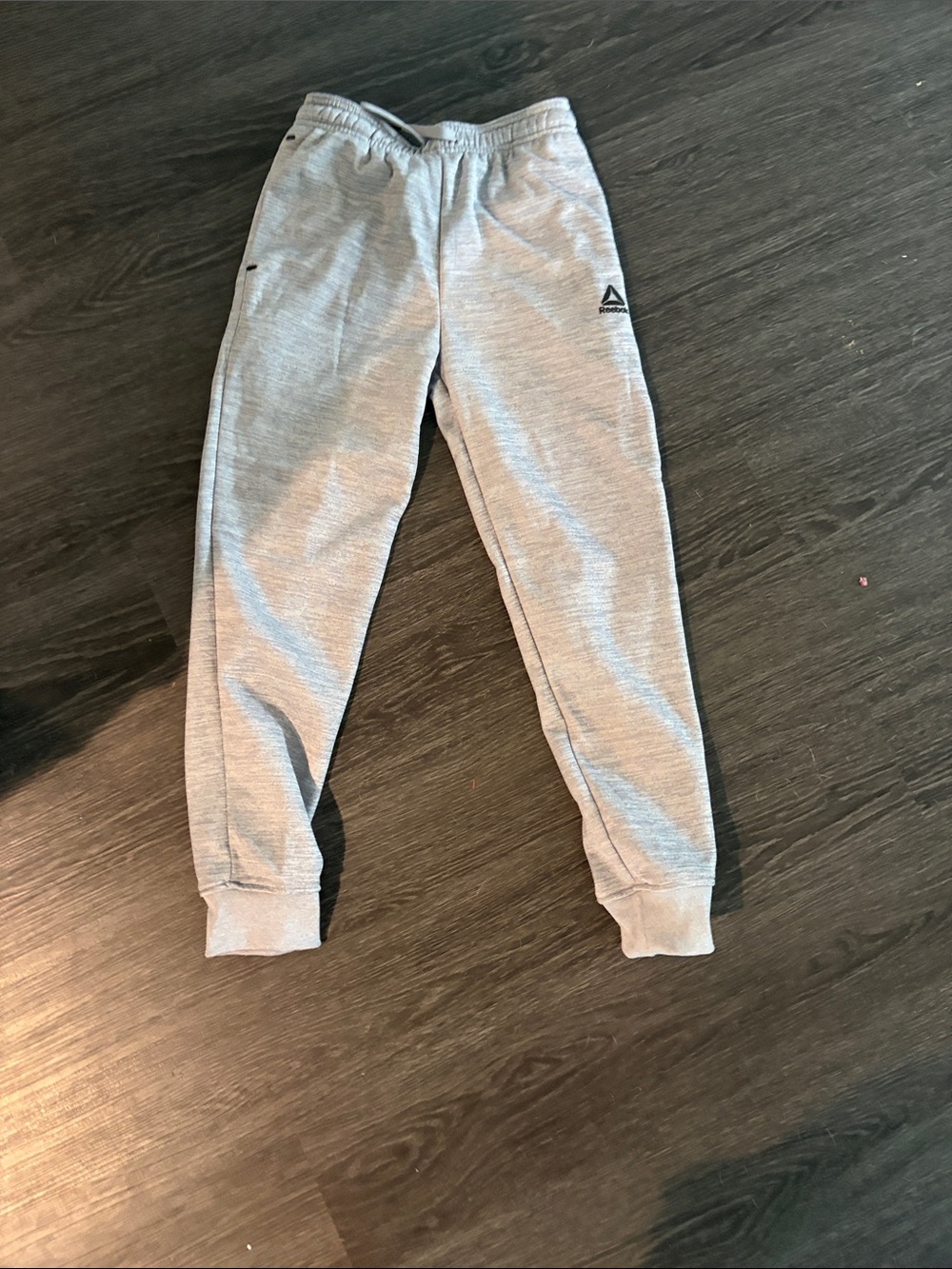 Reebok Light Gray Kids' Jogger Sweatpants